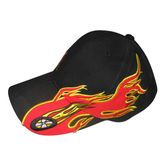 Custom Baseball Cap with Flame Logo Bb234