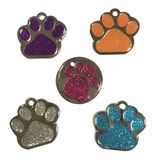 Hot Selling Metal Pet Tag for Cat with Glitter