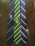 Men's Fashion Micro Fibre Club Logo Necktie