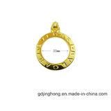 Ring Shape Zipper Puller Gold Plated Zip Puller