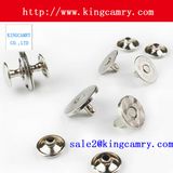 Strong Magnet Double Rivet Dome Head Snap Rivet Magnetic Button