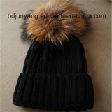 Fur Raccoon Fur Balls Detachable Children Hats