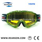 Youth Size Hot Selling Customized Double Lenses Anti-Fog Ski Goggles