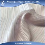 Plain Dyed 75D Polyester Jacquard Chiffon Moss Crepe Wedding Dress Fabric