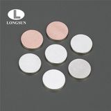 Zinc Alloy Button, Sheet Material Silver Contact