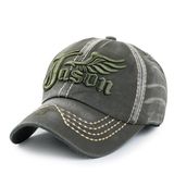 Adult Fashion 3D Embroidered Cotton Twill Baseball Cap (YKY3439)