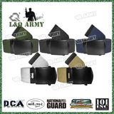 Military Web Belts Black Belt Buckle 100% Cotton Web Belts - 1.25