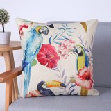 Digital Print Decorative Cushion/Pillow with Birds Pattern (MX-69C)