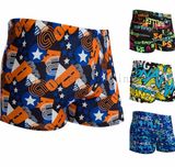 Custom Fashion Polyester Men's Shorts Swimming Wear Swimwear