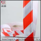 Red White Plain Retro Reflective Sheeting Tape Sticker