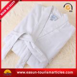 Polyester Solid-Colored Luxury Hotel Fleece Bathrobe