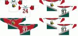 Customized Quebec Major Jr Hockey League Halifax Mooseheads Hockey Jersey