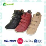 Children's Fashion Shoes with PU and Hight Uppers