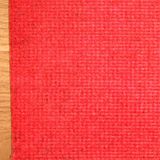 China Manufacturer Red Ribbed Wedding Carpet