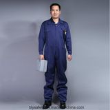 100% Cotton High Quality Cheap Long Sleeve Safety Coverall Workwear (BLY2003)