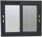 High Quality Water-Tight/Sound-Proof/Heat-Inuslated Thermal Break Aluminum Sliding Window with Stainless Steel Mosquito Net/Fly Screen