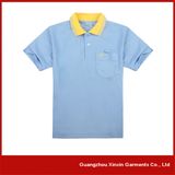 Custom Made Good Quality Cotton Golf Shirts for Men (P37)