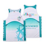 China Cheap OEM Custom Sublimated Sport Singlet