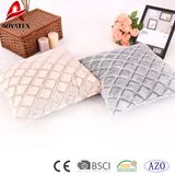PV Fleece Solid Wholesale Custom Decorative Square Cushion