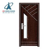 Fashion Pre-Hung Soundproof Retractable French Solid Interior Wood Doors