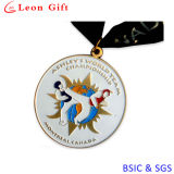 Enamel Gold Medallion for Souvenir Gift (LM1253)