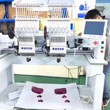 Wonyo 2 Head Embroidery Machine High Speed with Sequin Device