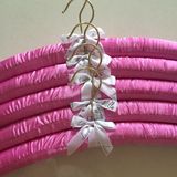 Excellent Quality Silk Clothing Hangers with Logo