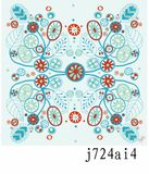 New Design Fashion Stylish Silk Printed Scarf (43)