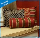 Home Decoration Vintage Jacquard Polyester Throw Pillow