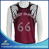 Custom Sublimation Men's Lacrosse Single Ply Reversible Top