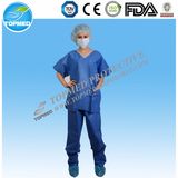 Hot Sale Disposable PP SMS Patient Gown