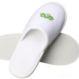 Luxury Slippers for 5 Star Hotel with Logo Embroidery (DPF10329)