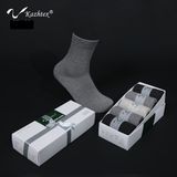 Anti-Bacterial and Anti-Odour Cotton Socks with Silver Fiber for Men in Winter