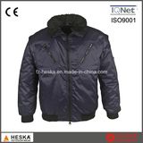 Mens 3 in 1 Safety Wear Workwear Pilot Jacket Winter Bomber Jacket