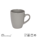 Matte Grey Cheap Ceramic Coffee Cup