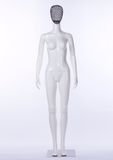 High Quality Fashion FRP Windows Bright White Female Mannequin (Black Color Head)