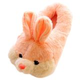 Fuzzy Rabbit Slippers Soft Sole Anti-Slip House Slippers for Women, Girls