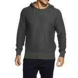 High Quality Plain Fashion Cotton Men Pullover Knit Hoodie (ZS-6041)
