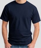 150g Cotton Men's Blank Short Sleeve T-Shirts