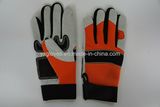 Mechanic Glove- Silicon Glove- Safety Glove-Labor Glove-Work Glove-Leather Glove