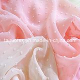 Polyester Jacquard Chiffon Fabric for Lady Dress and Shirt Cloth