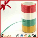 Colorful Christmas Plastic Ribbon Spool for balloon Ribbon Wrapping