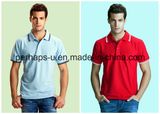 High Quality Custom Men Clothes Pure Color Casual Polo T-Shirt