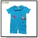 Short Sleeve Baby Apparel Blue Newborn Rompers