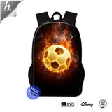 Personalized School Backpack Bulk Soccer Print Bookbag Mochilas for Boys