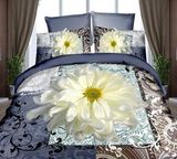 3D Printed Polyester Microfiber Fabric Comforter Bedding Set