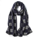 Thick Soft Winter Wool Imitation Men's Scarf (Hz218)