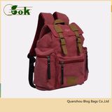 Professional Custom Vintage Ladies Girls Canvas School Laptop Backpacks for Womens