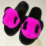 Faux Fur with POM POM Classic Indoor Fur Slipper