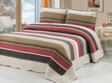 Customized Prewashed Durable Comfy Bedding Quilted 1-Piece Bedspread Coverlet Set for 63